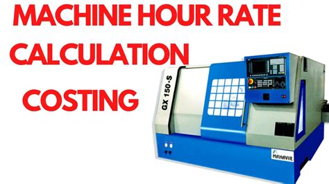 average cost of cnc machine work|cnc machining price per hour.